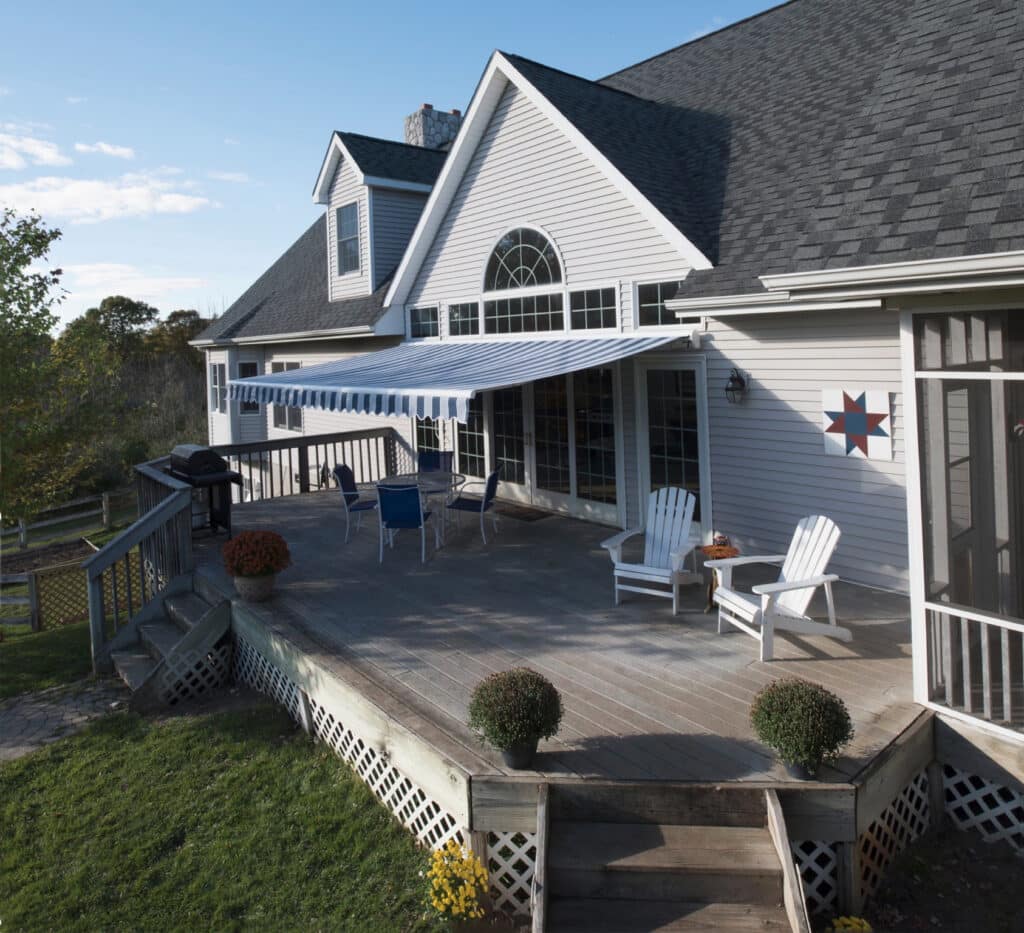 Atlantic Glacier Awning Over Deck