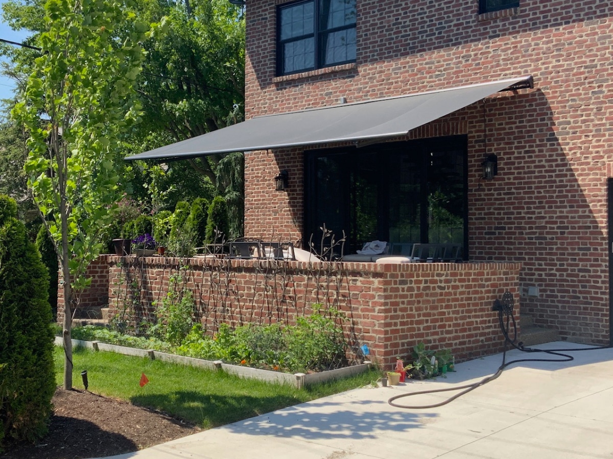 Retractable Front Porch Awning