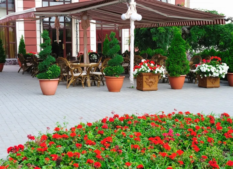 Awning at Golf Courses