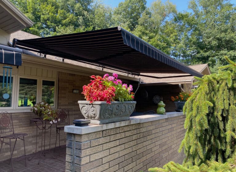 Roof Mounted Retractable Awnings Marygrove Awnings