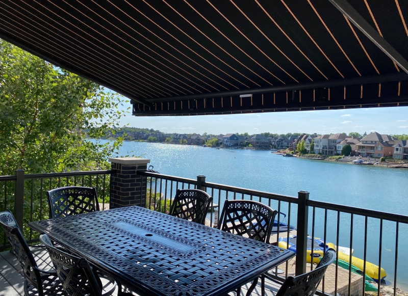 Retractable awning in Melbourne, Florida