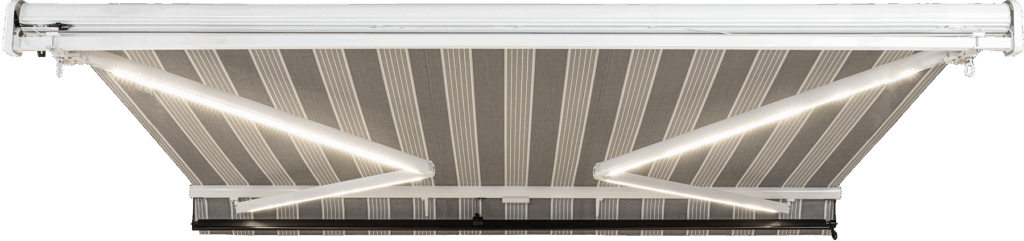 retractable awning with callouts
