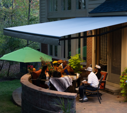 sunset awning