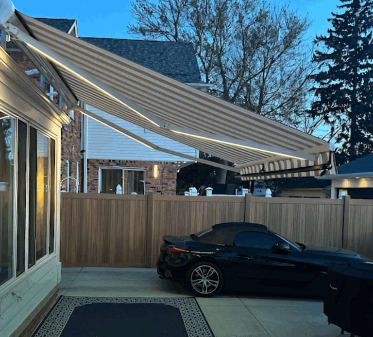 Awning Over a Car