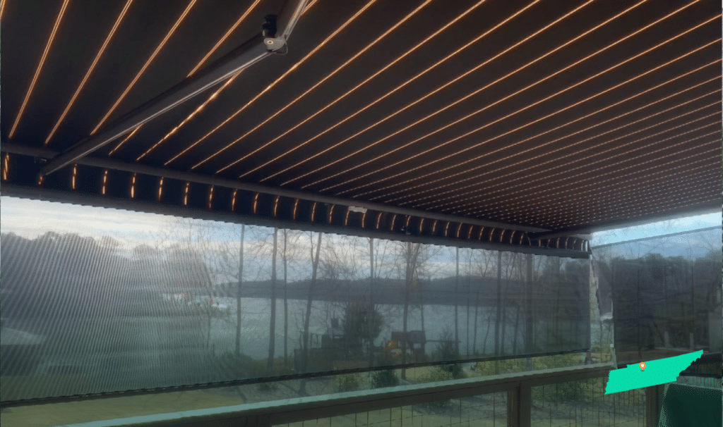 Awning on home in Murfreesboro TN