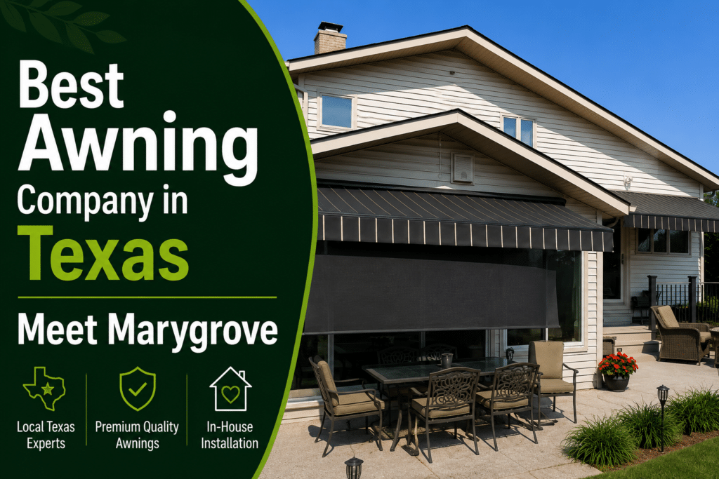 best awning company in Texas for homes and businesses